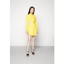 Something New 썸띵뉴 KOURTNEY MINI 셔츠 드레스 - blazing yellow 원피스 [독일]