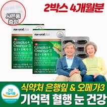 프리미엄 식약청 손발저림 혈액순환 약 4개월 기억력 집중력 뇌 두뇌 머리 다리 팔 종아리 혈관 혈행 에 좋은 영양제 징코 은행잎 추출물 청소 중년 노인 수험생 여성 캐나다산