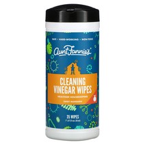 앤트패니스 닦는 식초 물티슈 스위트 만다린 35장 Aunt Fannies Cleaning Vinegar Wipes Sweet Mandarin