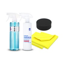 파이어볼 리본 탈지제 500ml 유분 제거제 왁스 오프 제거 리무버 + 패드 타월, A-2 리본 유분 탈지제 500 세트