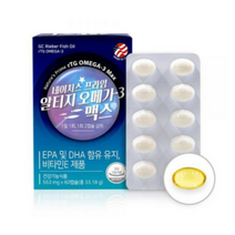 유유생활건강 네이처스 프라임 알티지 오메가3 맥스 553mg 60캡슐, 상세페이지 참조, 상세페이지 참조