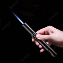 SMABAT 캠핑라이타 미니 토치 라이터 다용도 가스 토치 휴대용 가스점화기, 블랙
