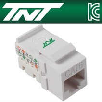 TNT NM-TNT76 CAT.6 UTP 스냅인 키스톤잭 모듈 90도