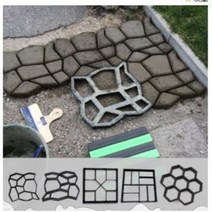 (가격비교) 나만의 셀프용 정원 꾸미기 용품 DIY 보도블럭 보도블럭틀 소형 중형 대형 (시공 디딤석 디딤돌 틀 디딤틀 만들기 바닥돌 돌 재료 돌다리 모형 마당 시멘트), 보도블럭틀 A형