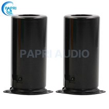 진공관 앰프 papri 2pcs b9a 9pin 55mm 알루미늄 실드 커버 71, 검은색