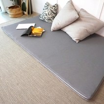 슈퍼 싱글 접이식 수면매트 토퍼 매트리스 Gray, 상세페이지 참조