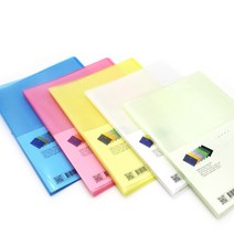 [문구조아] 고투명 클리어화일 파일 20P 투명, 5개