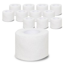 딩동펫 반려동물 자가접착 애견붕대신발 대형, 화이트, 12개