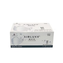 에어룩스 비말차단 KFAD 3D 입체형 여름용 숨쉬기 편한 마스크 대형 흰색 50매입 2개, 50개