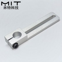 베어링 축 MSBF 슬라이딩 브래킷 가이드 샤프트 고정 지지 시트 포지셔닝 KN95 마스크 기계 액세서리, [12] 20-70mm, [01] ZJCF