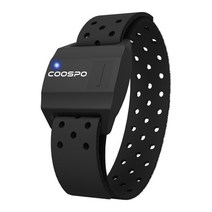 즈위프트센서 속도계 자전거GPS coospo heart rate monitor beat, 2-검은색