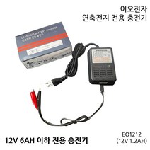 12V 오토바이 산업용 배터리충전기 / EO1212 / 12V 6AH 이하, 단일옵션