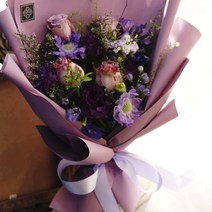 [피오니페페] 보라색을 좋아하는 그녀에게, 러블리장미꽃다발