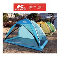 콜핑 캠핑용 이너텐트로 사용가능한 그늘막 텐트 1-2인용 스크린선스톱퍼 KFN2173U/NDM, 블루