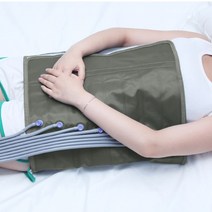 다리공기압마사지 사지압박순환장치 임산부 하체 다리 부종 마사지기 기계 8 공기 챔버 압축 마사지 진동 적외선 치료 팔 허리 공압 공기 랩 긴장 완화, 씨엔, 한쪽 허리
