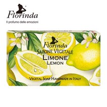 이태리 플로린다 향수비누 바디워쉬 식물성비누 100g 레몬