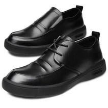 남성 캐주얼 소가죽 정장 워킹화 경량 쿠션 슬립온