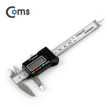 Coms 초정밀 디지털 버니어 캘리퍼스 미니 0-100mm 측정 SBU016