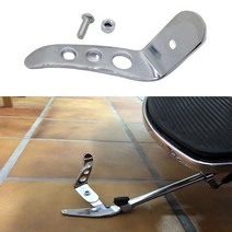 1 set chrome alloy 오토바이 스탠드 킥스탠드 확장 키트 할리 데이비슨 투어링 스트리트 글라이드 flhx 로드 킹 flhr cvo 할리 호환품, 없음