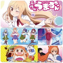 YN 건어물여동생 우마루짱 장패드 마우스패드 모음 게이밍 캐릭터 애니 굿즈 주문제작 소품 장식 우마루 타이헤이, 사이즈 900x400mm 두께 4mm, 옵션U19 건어물여동생 우마루짱 장패드