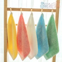 항균 밤부 어린이집 유치원 고리수건 무형광 핸드타올, 밤부 어린이집 고리수건-블루