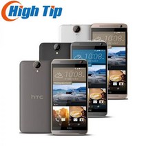 HTC One E9 + 오리지널 Plus E9pw 4G LTE 휴대 전화 5.5 인치 MTK Helio X10 Octa Core 3GB RAM 32GB ROM 20MP 스마트 폰, 골드