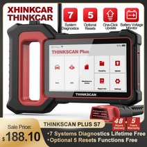자동차 스캐너 ODB thinkcar thinkscan plus s7 전문 진단 도구, 1개, 1개