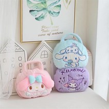귀여운 산리오 캐릭터 가방 담요 쿠션 베개