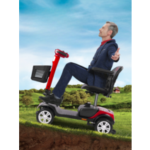 스비츠 노인 스쿠터 4륜 전기 2인 접이식 배터리 자동차 바이크 전동, 2인승20Ah리튬배터리/약60리/300W모터, 24V