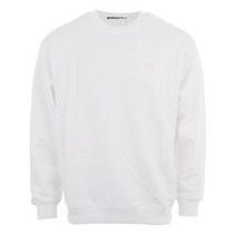 아크네 [아크네] 20SS CI0010 OPTIC WHITE 페어뷰 맨투맨