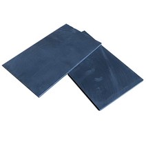 흑연 플레이트 고순도 3 전극판 전해 및 내식성 1 개, 09 200x100x3mm