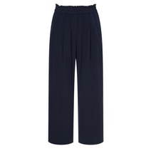22SS [Flexible Pants] 네이비 경량 와이드핏 이지 팬츠 HWPA2B933N3