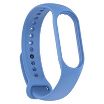 솔리드 밴드 팔찌 Xiao mi Mi Band 7 실리콘 스트랩 손목 5 Wriststrap For Hot, 14 CN add blue strap