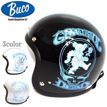 BABY BUCO 아기 부코 BCH1036 부코 헬멧 그레이트 풀 데드 GRATEFUL DEAD 오토바이