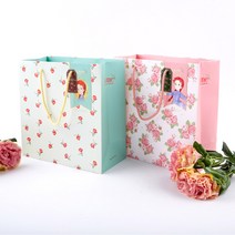 빨강머리앤 기프트 쇼핑백M, 빨강머리앤 기프트쇼핑백M-핑크
