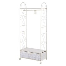 하기와라 KHR-3164WH 화이트 옷걸이 랙