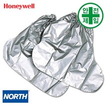 내화학 오버부츠 하니웰-North Silver Shield 보호복 보호대 덧신 슈커버, 박스(50조)