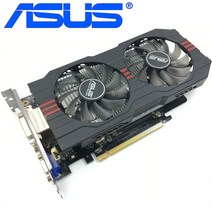 그래픽카드 asus 그래픽 카드 원래 gtx 750 ti 2gb 128bit gddr5 비디오 카드 nvidia geforce gtx 750ti 사용 vga 카드 1050 ti, 없음