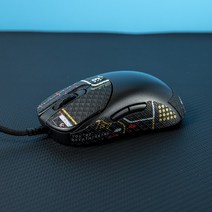 마우스 VAXEE AX 그립 OUTSET 스티커 ZYGEN NP-01 모음, 펑크블랙골드(두께0.40MM), 한개옵션1