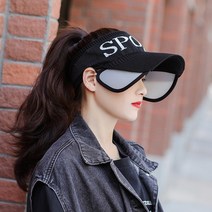 와이드앵글모자 빅사이즈골프 여성여름 썬캡 여자 선캡