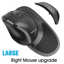 왼손잡이마우스 왼손무선마우스 음소거 수직그립 게임용 마우스 인체 공학적 2.4g 오른쪽 왼쪽 사무실 이동식 손바닥 손목 건강 mause for pc, 자주색