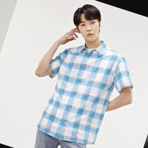 체이스컬트@@14 900원@@70%세일상품@@진정한가성비갑!!!상품@@구김X@@시어서커원단@@면100%@@청바지//슬랙스코디OK!!@@쿨코튼체크셔츠@단체/가족/커플@블루색상@@