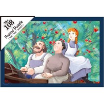 직소퍼즐 애니 빨강머리앤 액자퍼즐 가족 108피스, 단품, 단품