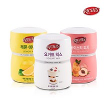 동서 리치스 음료 파우더 레몬에이드/아이스티피치/요거트믹스, 요거트믹스#3103-52708, 상세설명 참조