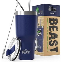 Greens Steel 비스트 40온스 진공 단열 스테인리스 텀블러 퍼플 USA 미국, 40 oz, Royal Blue, Royal Blue