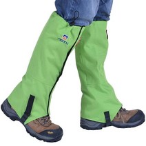 숏스패츠 심마니 치마 뱀퇴치 여름 각반 야외 스노우 니패드 스키 각반 1 쌍 하이킹 등산 보호 가드 스, 04 green