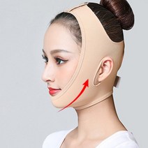 [M입고] 리프팅 밴드 얼굴 이중턱 브이라인 마사지 닥터 땡김이 볼살 당기미 기구 팔자 땡기미 v 턱살 페이스 효과 사각턱 라인 빼는법 처진 주름 압박 없애기, 1개, S(여성용)