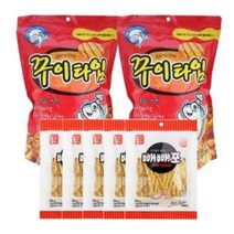 꾸이타임150g x 2p + 매운맛 빼빼어포 24g x 5p 세트, 3세트