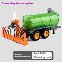 무선조종자동차 알씨카 드리프트 RC카 대형 입문용 엔진 1:16 rc 자동차 원격 제어 농장 트랙터 농업 트레일러 led 27mhz 라디오 rc 농부 합금 트럭 전자 장난감, 부품 9912