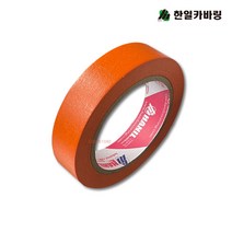 한일카바링 마스킹테이프 25mm x 40m 1BOX 48개입 강력접착 내열 방수성 종이테이프 보양